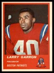 1963 Fleer #1  Larry Garron  Front Thumbnail