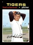 1971 Topps #316 Fred Scherman Front Thumbnail