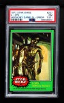 1977 Topps Star Wars #207 ERR C-3PO Anthony Daniels Front Thumbnail