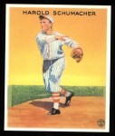 1933 Goudey Reprint #129  Hal Schumacher  Front Thumbnail