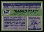 1976 Topps #98  Nelson Pyatt  Back Thumbnail