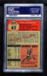 1953 Topps #82 Mickey Mantle Back Thumbnail
