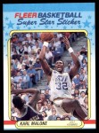 1988 Fleer Stickers #8  Karl Malone  Front Thumbnail