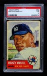 1953 Topps #82 Mickey Mantle Front Thumbnail