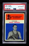 1961 Fleer #2 Paul Arizin Front Thumbnail