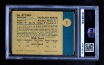 1961 Fleer #1 Al Attles Back Thumbnail