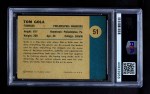 1961 Fleer #51 - Tom Gola In Action Back Thumbnail