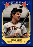 1981 Fleer Star Stickers #7  Steve Kemp   Front Thumbnail