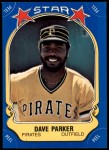 1981 Fleer Star Stickers #26  Dave Parker   Front Thumbnail