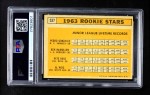 1963 Topps #537 - Pete Rose / Al Weis / Ken McMullen / Pedro Gonzalez Rookie Stars Back Thumbnail
