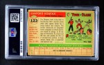1955 Topps #123 Sandy Koufax Back Thumbnail