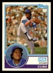 1983 Topps Traded #117 T Steve Trout  Front Thumbnail