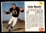 1962 Post Cereal #168  Ed Meador  Front Thumbnail