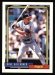 1992 Topps #552  Dave Gallagher  Front Thumbnail