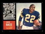 1962 Topps #80  Dick Bass  Front Thumbnail