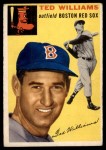 1954 Topps #250 Ted Williams Front Thumbnail