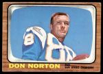 1966 Topps #129  Don Norton  Front Thumbnail