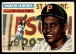 1956 Topps #33 Roberto Clemente Front Thumbnail