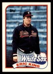 1989 Topps Traded #61 T Eric King  Front Thumbnail