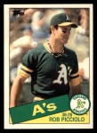 1985 Topps Traded #90 T Rob Picciolo  Front Thumbnail