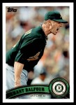 2011 Topps Update #135  Grant Balfour  Front Thumbnail