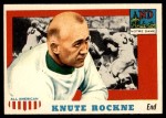 1955 Topps #16 Knute Rockne Front Thumbnail