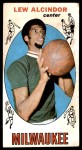 1969 Topps #25 Lew Alcindor Front Thumbnail