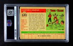 1955 Topps #123 Sandy Koufax Back Thumbnail