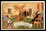 1956 Topps U.S. Presidents #2   Declaration of Independence Front Thumbnail