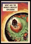 1957 Topps Isolation Booth #76   World's Greatest Explosion Front Thumbnail