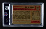 1954 Bowman #66 TED Ted Williams Back Thumbnail