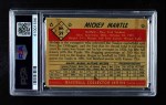 1953 Bowman #59 Mickey Mantle Back Thumbnail