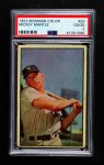 1953 Bowman #59 Mickey Mantle Front Thumbnail
