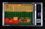 1954 Topps #128 Hank Aaron Back Thumbnail