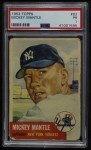 1953 Topps #82 Mickey Mantle Front Thumbnail