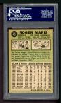 1967 Topps #45 STL Roger Maris  Back Thumbnail