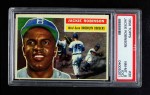 1956 Topps #30 Jackie Robinson Front Thumbnail