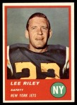 1963 Fleer #19  Lee Riley  Front Thumbnail
