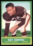 1963 Topps #15  Ray Renfro  Front Thumbnail