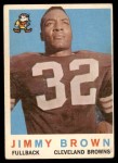 1959 Topps #10 Jim Brown Front Thumbnail