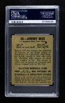 1948 Leaf #46 Johnny Mize Back Thumbnail