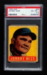 1948 Leaf #46 Johnny Mize Front Thumbnail