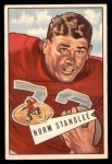 1952 Bowman Small #42  Norm Standlee  Front Thumbnail