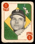 1951 Topps Blue Back #40 Vic Wertz Front Thumbnail