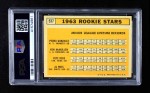 1963 Topps #537 - Pete Rose / Al Weis / Ken McMullen / Pedro Gonzalez #537 Rookie Stars Back Thumbnail