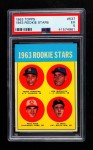 1963 Topps #537 - Pete Rose / Al Weis / Ken McMullen / Pedro Gonzalez #537 Rookie Stars Front Thumbnail
