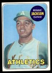 1969 Topps #260 Reggie Jackson Front Thumbnail