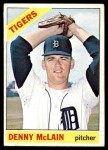 1966 Topps #540 Denny McLain Front Thumbnail