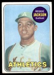 1969 Topps #260 Reggie Jackson Front Thumbnail