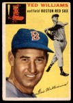 1954 Topps #250 Ted Williams Front Thumbnail
